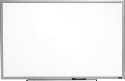 erase dry whiteboard frame aluminum quartet standard staples silver write s534 melamine reviewsnapshot num average rating surface