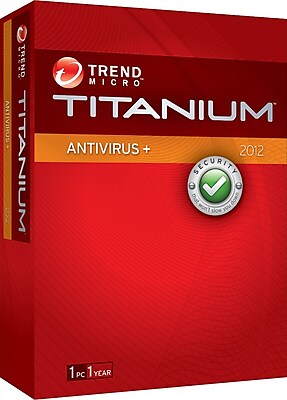 Trend Micro Titanium Antivirus + 2012 (1-User) [Boxed CD]