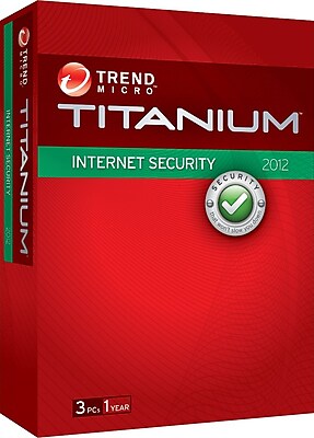 Trend Micro Titanium Internet Security 2012 (3-User) [Boxed CD]