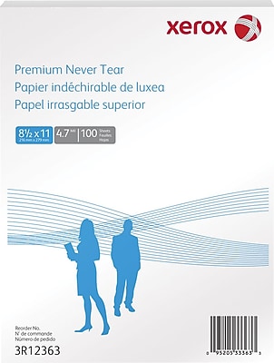 Xerox Premium Never Tear Polyester Laser Paper | Staples®