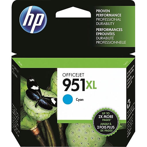 HP 951XL Cyan High Yield Ink Cartridge  CN046AN 140
