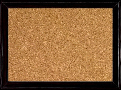 Quartet 17 x 23 Cork Board with Black Frame
