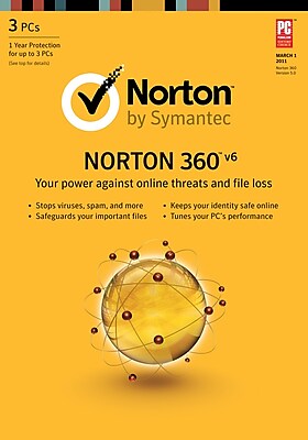 Norton 360 v5.0 (1-3 User)
