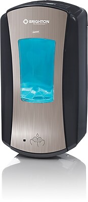 Brighton Professional LTX-7 Black/Chrome Touch-Free Foam Soap Dispenser