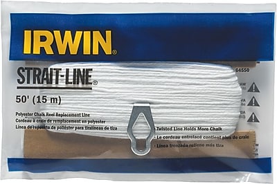 Strait Line Twisted Cotton 100 Replacement Chalk Line 100 ft L