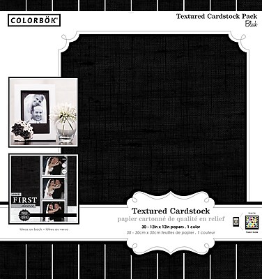 cardstock colorbok textured staples larger supplies