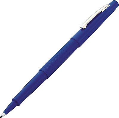 Paper Mate Flair Point Guard Porous Point Pen Medium Point 1.0 mm Blue Ink Blue Barrel