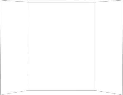 Royal Brites Z Fold Display Board Stock 14 x 33