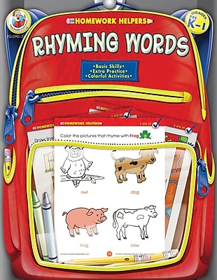 Frank Schaffer Rhyming Words Workbook