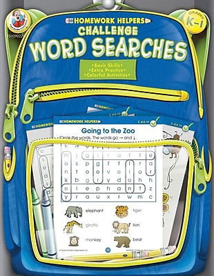Frank Schaffer Challenge Word Searches Workbook