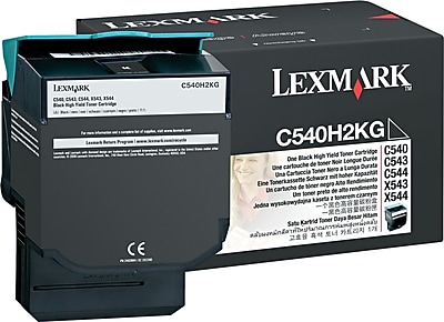 Lexmark Black Toner Cartridge C540H2KG High Yield