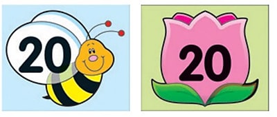 Carson Dellosa Flower Bee Calendar Cover Up
