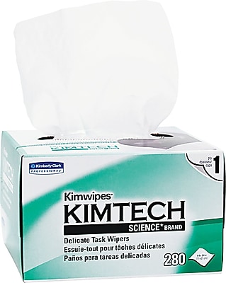 Kimtech Science Delicate Task Wipe Unscented 280 Wipes Box