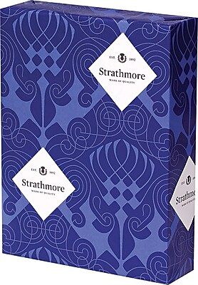 Strathmore Script Business Paper Bright white 8 1 2 W x 11 L 500 Ream