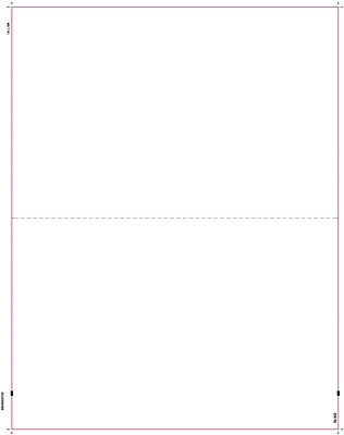 TOPS W 2 Blank Front and Back Tax Form 1 Part White 8 1 2 x 11 50 Sheets Carton