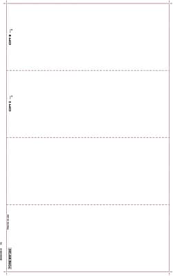 TOPS W 2 Tax Form 1 Part White 8 1 2 x 14 50 Sheets Pack
