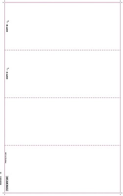 TOPS W 2 Tax Form 1 Part White 8 1 2 x 14 50 Sheets Pack