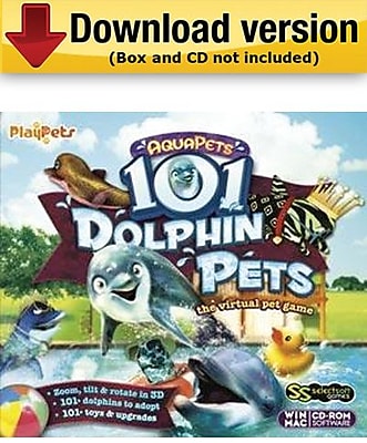 AquaPets 101 Dolphin Pets for Windows 1 User [Download]