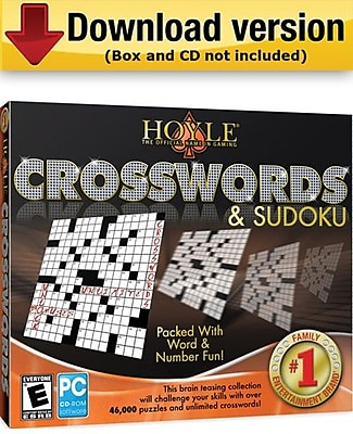 Hoyle Crosswords Sudoku for Windows 1 User [Download]
