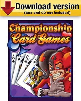 Championship Card Games for Windows 1 User [Download]