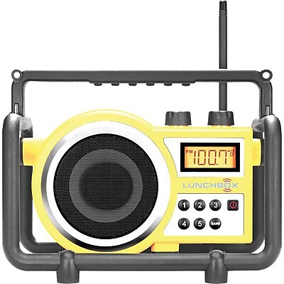 Sangean Utility Worksite Radio w Compact FM AM Ultra Rugged