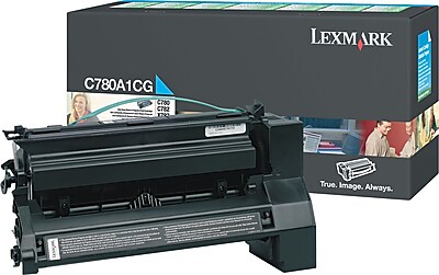 Lexmark Cyan Toner Cartridge C780A1CG Return Program