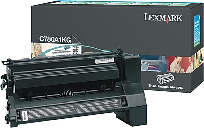 Lexmark Black Toner Cartridge C780A1KG Return Program