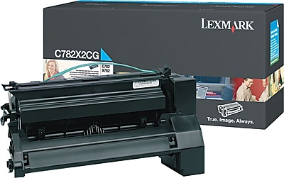 Lexmark Cyan Toner Cartridge C782X2CG Extra High Yield