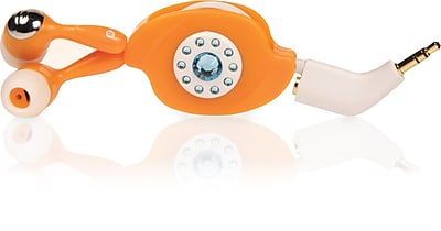 Memorex IE300 Headphones Orange