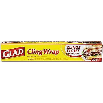 Clorox Glad Food Cling Wrap 68 5 6 yds x 11 5 8 Clear