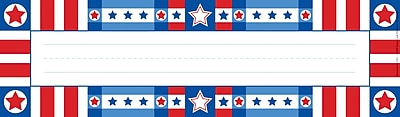 Barker Creek Americana Desk Tag 12 L x 3 1 2 W