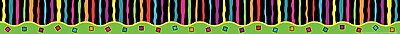 Barker Creek Neon Stripe Border 35 L x 3 W