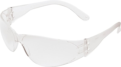 MCR Safety CL010 Checklite Safety Glasses with Clear Frame and Clear Lens