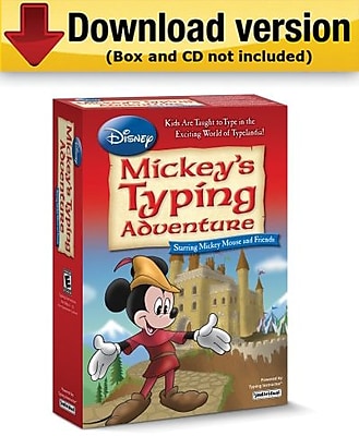 Individual Software Disney Mickey s Typing Adventure Starring Mickey Mouse and Friends for Mac 1 User [Download]