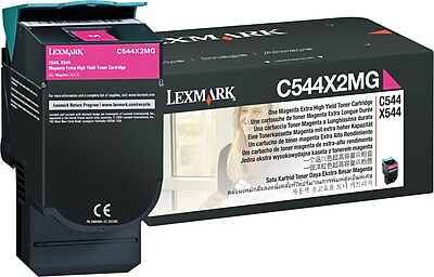 Lexmark Magenta Toner Cartridge C544X2MG Extra High Yield