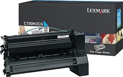 Lexmark Cyan Toner Cartridge C780H2CG High Yield