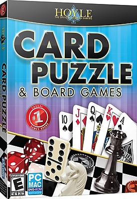 Hoyle Card Puzzle and Board Games 2013 for Windows 1 User [Boxed]