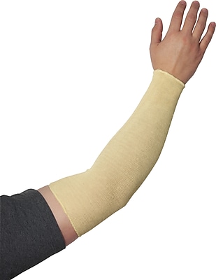 Kut Gard Knitted Kevlar Sleeve 18 Length Tan