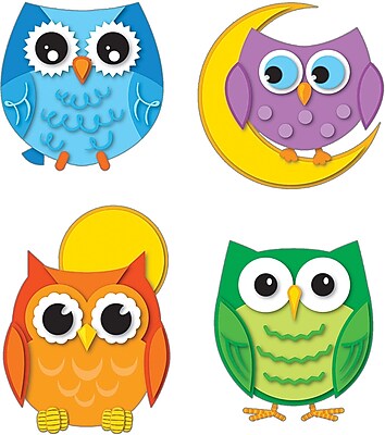 Carson Dellosa Colorful Owls Awards Rewards