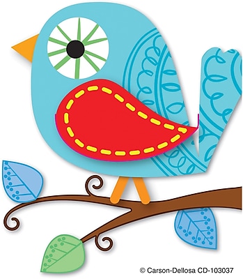 Carson Dellosa Boho Birds Bookmark