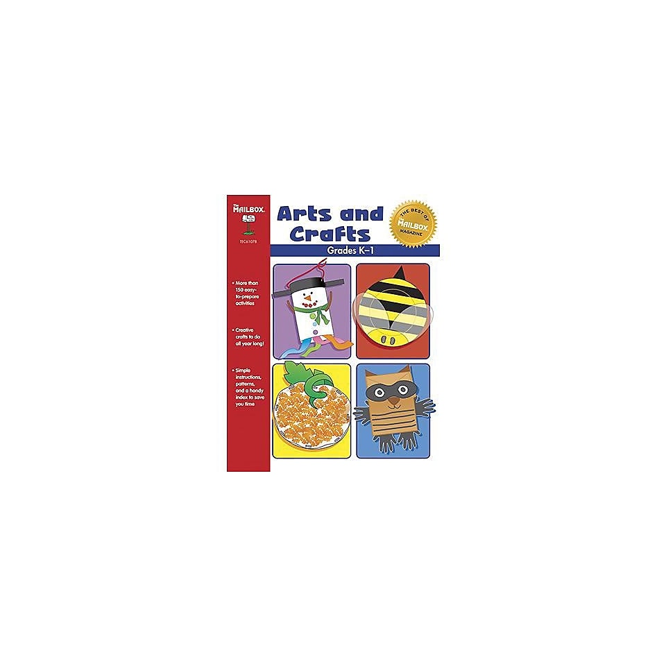 The Mailbox Books Best of The Mailbox Books Arts and Crafts Activity Book, Grades Kindergarten   1