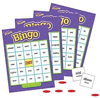 Trend Enterprises Antonyms Bingo Game, Grades 3rd - 9th