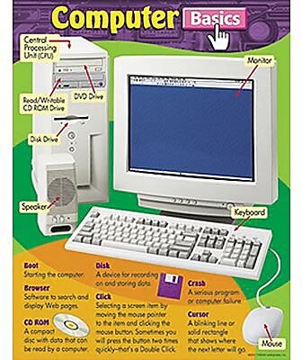 Trend Enterprises Computer Basics Learning Chart