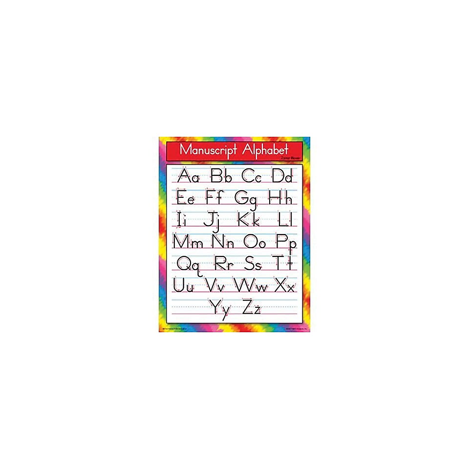 Multiple Colors TF7101 Scholastic Teachers Friend Alphabet Learning Mats