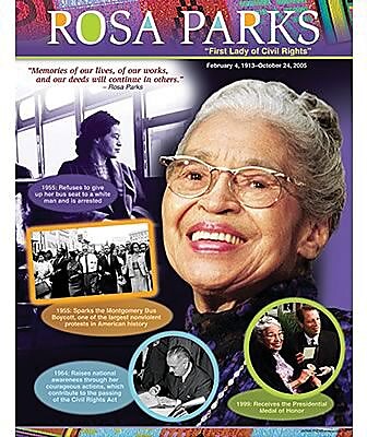 Trend Enterprises Rosa Parks Learning Chart