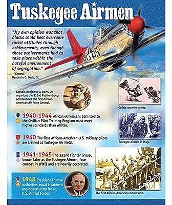 Trend Enterprises Tuskegee Airmen Learning Chart