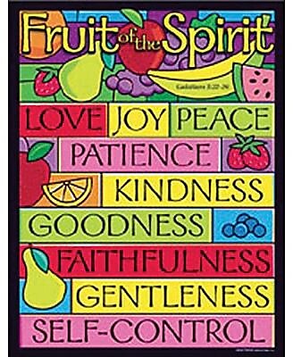 Trend Enterprises Fruit of The Spirit Learning Chart