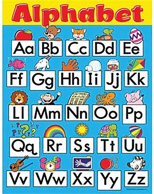 Trend Enterprises Alphabet Fun Learning Chart