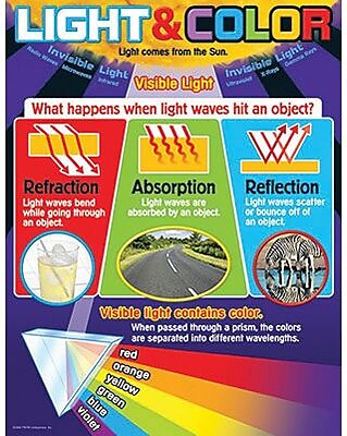 Trend Enterprises Light and Color Learning Chart