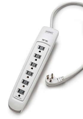 Staples 6 Outlet 1200 Joule Surge Protector